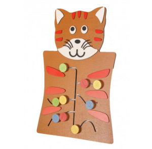 Бизиборд «Кот» - fgospostavki.ru - Лесной