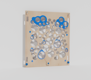 Тактильно-развивающая игрушка «Голубые тучки» - fgospostavki.ru - Лесной