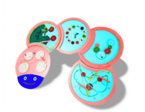 Тактильно-развивающая панель «Гусеница» - fgospostavki.ru - Лесной