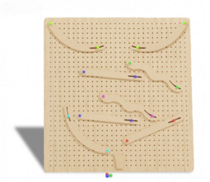 Тактильно-развивающая панель «Веселые горки» - fgospostavki.ru - Лесной