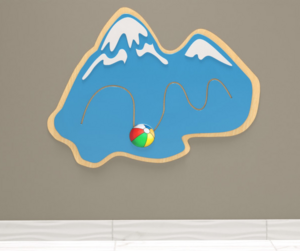 Бизиборд «Горы» - fgospostavki.ru - Лесной