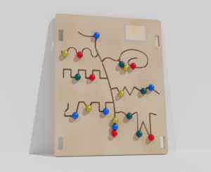 Панель-лабиринт «Дорожки» - fgospostavki.ru - Лесной