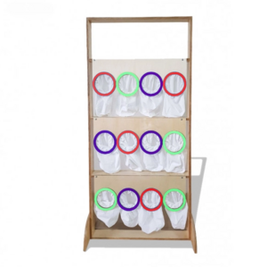 Тактильно-развивающая ширма с кармашками - fgospostavki.ru - Лесной