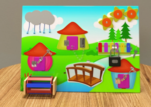 Тематическая настенная панель «Кто где живет» - fgospostavki.ru - Лесной