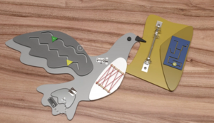 Бизиборд «Почтовый голубь» - fgospostavki.ru - Лесной