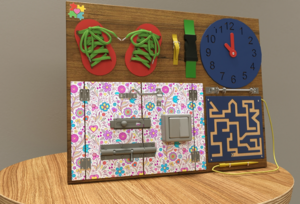 Бизиборд «Для девочек» - fgospostavki.ru - Лесной