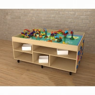 STEAM Многофункциональный стол Море, суша и лес-3 - fgospostavki.ru - Лесной