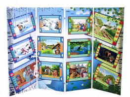 Дидактическая ширма "Народные сказки" - fgospostavki.ru - Лесной