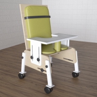 Стул для ребенка с ОВЗ «Новые горизонты» №1 со столешницей зеленый - fgospostavki.ru - Лесной