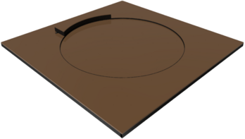 Обруч с сегментом для толкания ядра - fgospostavki.ru - Лесной