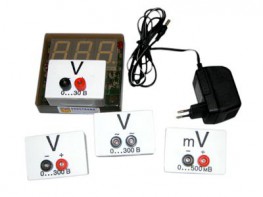 Вольтметр демонстрационный цифровой (с гальванометром) ВДЦ-1С - fgospostavki.ru - Лесной