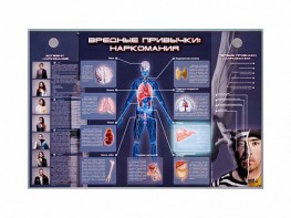 Электрифицированный стенд "Вредные привычки: наркомания" - fgospostavki.ru - Лесной