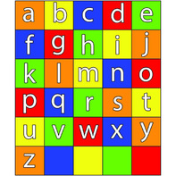 Тематическое поле-маршрутизатор «Английский алфавит» для мини-робота Bee-Bot/Blue-Bot - fgospostavki.ru - Лесной