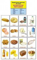 Раздаточные карточки "Продукты питания" - fgospostavki.ru - Лесной