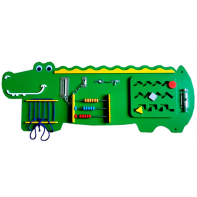 Бизиборд «Зелёный крокодильчик» - fgospostavki.ru - Лесной