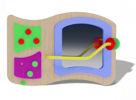 Тактильно-развивающая панель для игр - fgospostavki.ru - Лесной