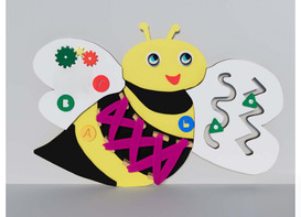 Бизиборд «Королева пчел» - fgospostavki.ru - Лесной