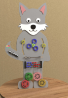 Бизиборд «Добрый волчок» - fgospostavki.ru - Лесной