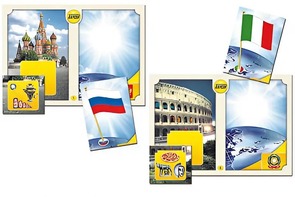 Настольно-печатная игра "Флаги стран мира 1. Европа" - fgospostavki.ru - Лесной