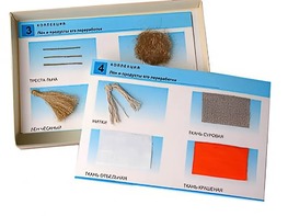 Коллекция "Лен и продукты его переработки" (средняя школа) - fgospostavki.ru - Лесной