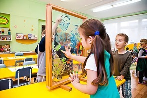 Игровой набор "Мольберт с зеркалом" - fgospostavki.ru - Лесной