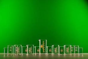 Комплект стаканов химических стеклянных (15 штук) - fgospostavki.ru - Лесной