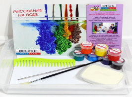 Набор для рисования "Эбру-Семерка" - fgospostavki.ru - Лесной