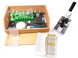 Биологическая микролаборатория с микропрепаратами и микроскопом - fgospostavki.ru - Лесной