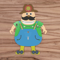 Бизиборд «Умелый садовник» - fgospostavki.ru - Лесной