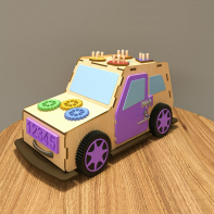 Бизикуб мобильный «Машинка» - fgospostavki.ru - Лесной