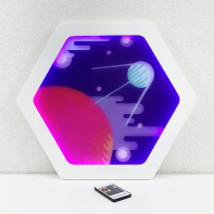 Декоративная тактильная панель с подсветкой - «Спутник» - fgospostavki.ru - Лесной