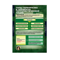 Комплект таблиц. ОБЖ. Терроризм. - fgospostavki.ru - Лесной