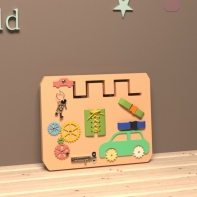 Бизиборд «Мои машинки» - fgospostavki.ru - Лесной