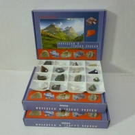 Демонстрационная коллекция Минералы и горные породы (48 видов) - fgospostavki.ru - Лесной