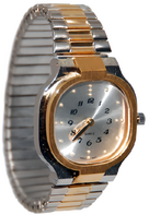 Часы со шрифтом Брайля мужские золото-серебро - fgospostavki.ru - Лесной