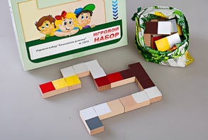 Игровой набор "Сенсорное домино" - fgospostavki.ru - Лесной