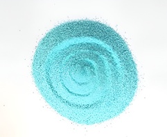 Песок цветной (бирюзовый, 1 кг) - fgospostavki.ru - Лесной