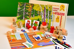 Игровой набор Фребеля "Три медведя" (серия "Сказочный мир". Выпуск 2) - fgospostavki.ru - Лесной