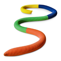 Тактильная змейка с песком - fgospostavki.ru - Лесной