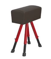 Козел гимнастический переменной высоты (чехол из натуральной кожи) - fgospostavki.ru - Лесной