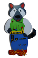 Бизиборд «Волчок-серый бочок» - fgospostavki.ru - Лесной