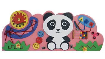 Бизиборд «Веселая панда» - fgospostavki.ru - Лесной