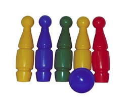 Кегли (5 штук, 1 мяч) - fgospostavki.ru - Лесной