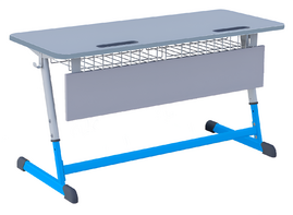 Парта NOMAD двухместная регулируемая по высоте - fgospostavki.ru - Лесной