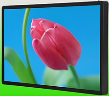 Киоск информационный настенный сенсорный 27" (вариант 2) - fgospostavki.ru - Лесной