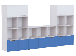 Шкаф модульный Teamwork - fgospostavki.ru - Лесной