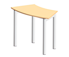 Стол модульный "ВОЛНА" - fgospostavki.ru - Лесной