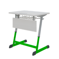 Парта NOMAD одноместная регулируемая по высоте - fgospostavki.ru - Лесной