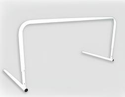 Барьер тренировочный регулируемой высоты (кнопочный фиксатор) - fgospostavki.ru - Лесной