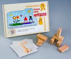 Игровой набор Фребеля "Кирпичики" (серия "Эксперимент") - fgospostavki.ru - Лесной